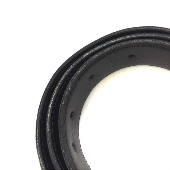 GUCCI Interlocking GG Belt Black 31.5 inches/80cm Belt Authentic - Picture 5 of 10